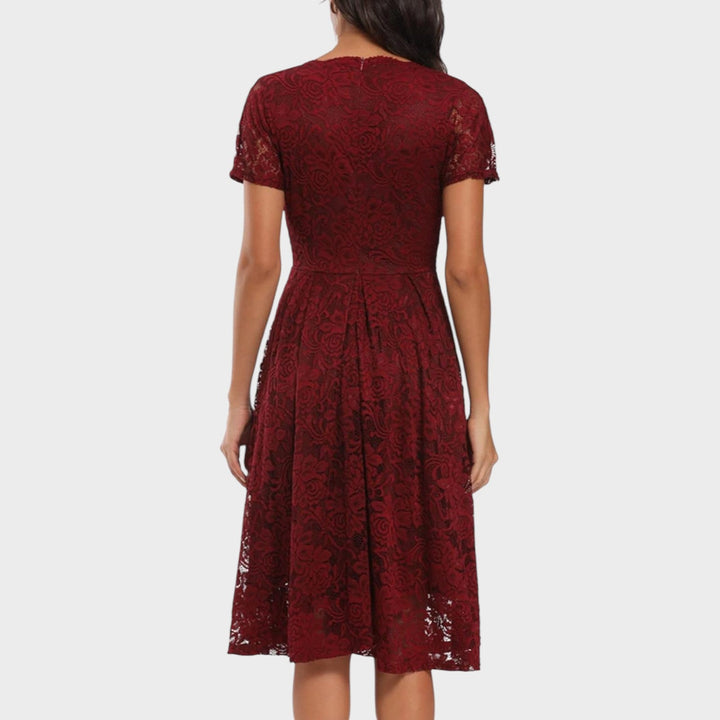 Mara - Floral Lace Dress