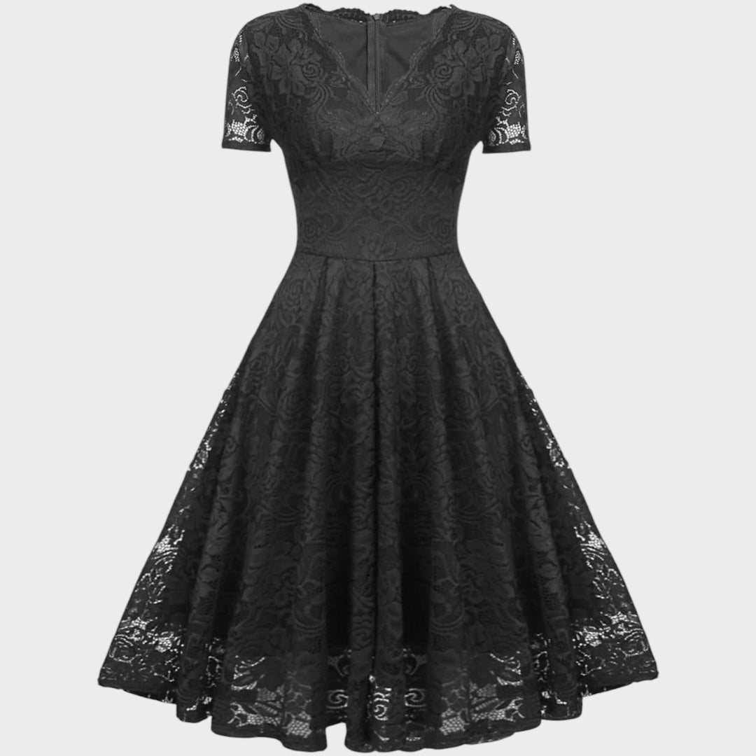 Mara - Floral Lace Dress