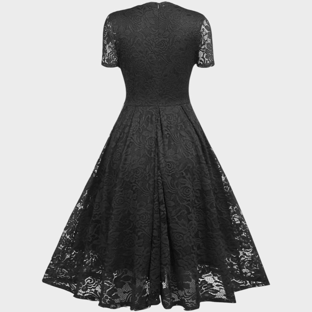 Mara - Floral Lace Dress