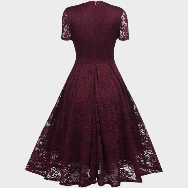 Mara - Floral Lace Dress