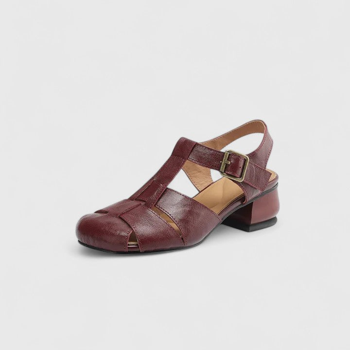 Elizabeth - Elegant Leather Sandals