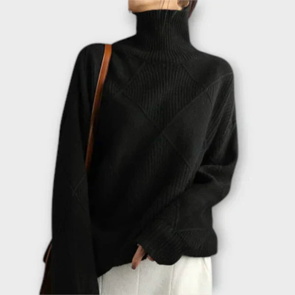 Melanie - Cosy High Neck Sweater