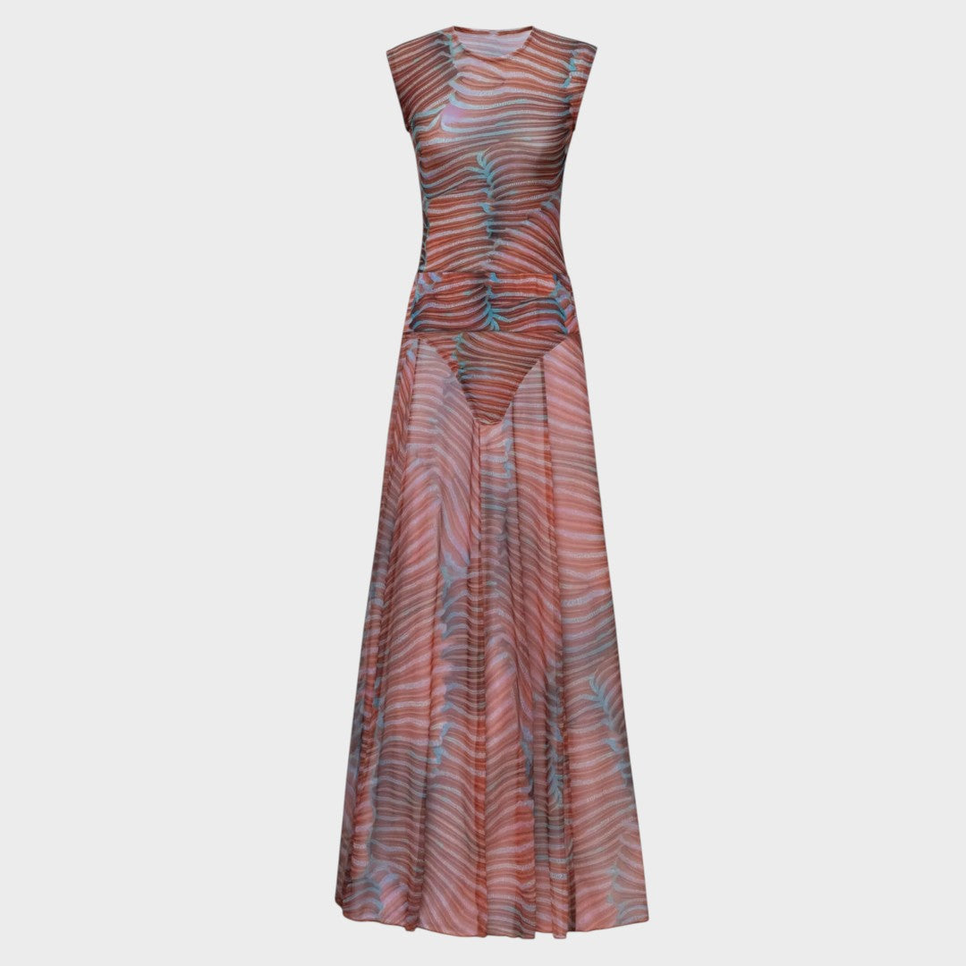 Fabiana - Elegant Dress with Long Skirt