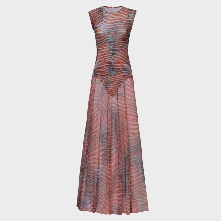 Fabiana - Elegant Dress with Long Skirt