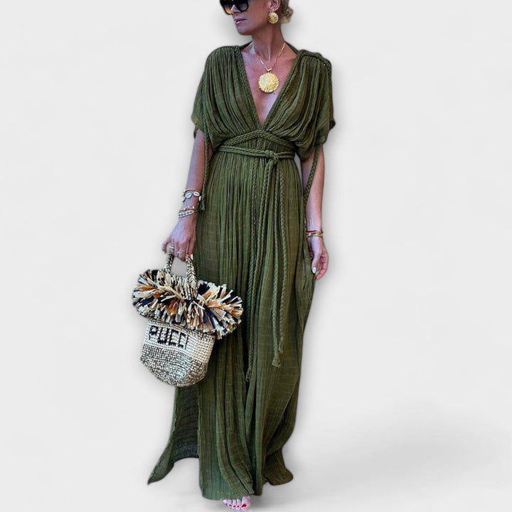 Bruna - Greek Style Maxi Kimono Dress