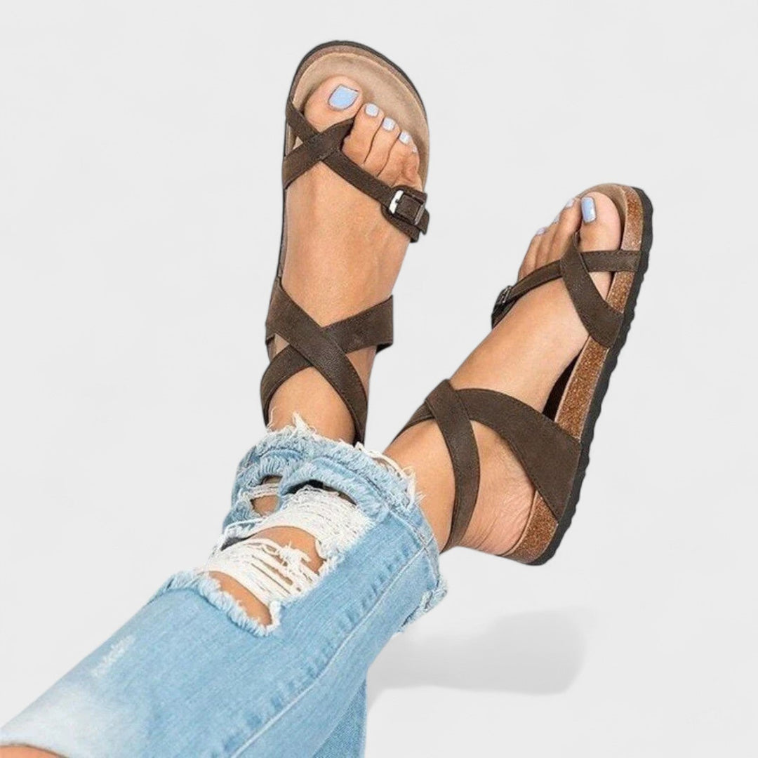 Leonora – Leather Sandals