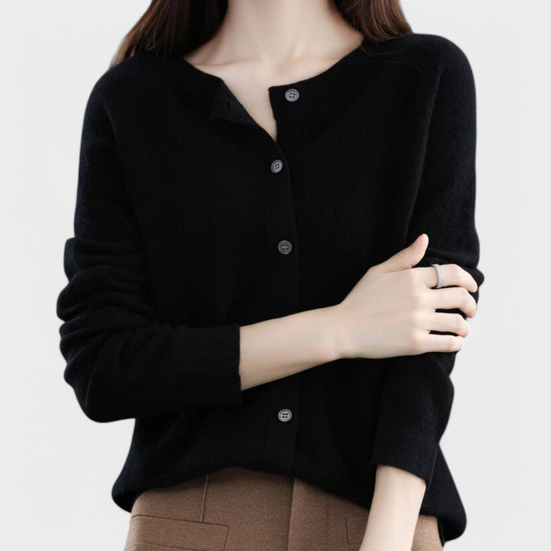 Jessica - Cashmere Knit Cardigan