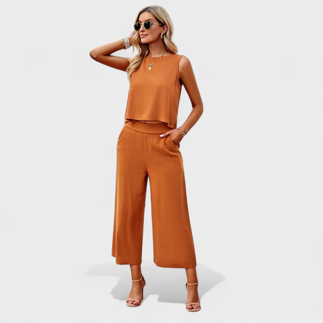 Monica - Linen Set