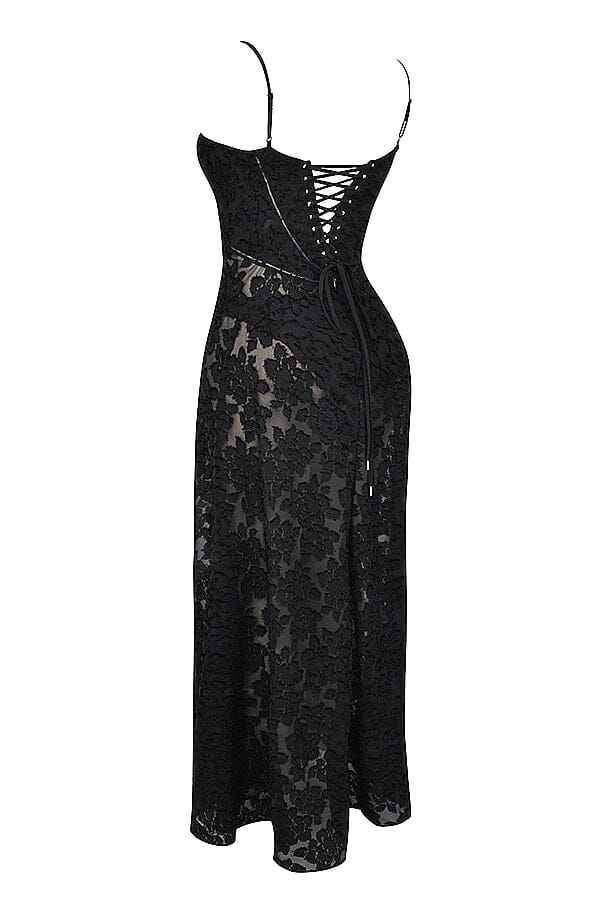 Serena - Elegant long dress for weddings and events