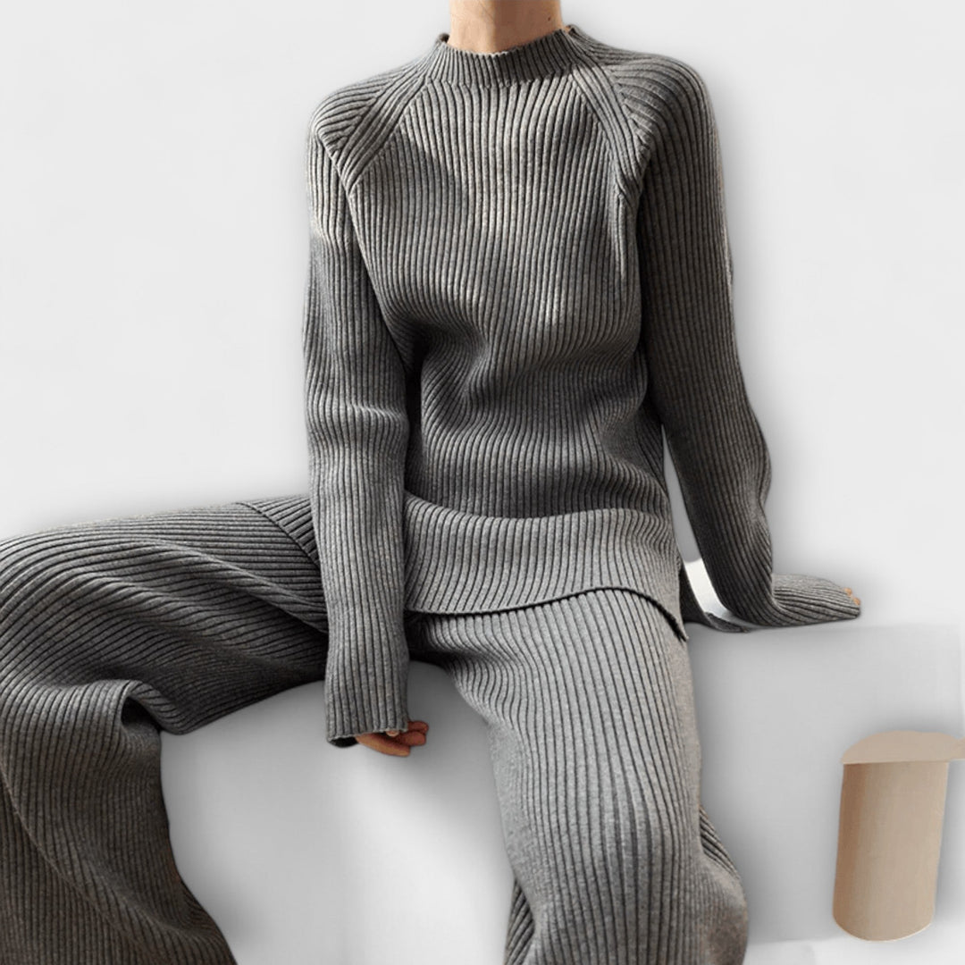 Arthur - Cosy Ribbed Knit 2-Piece Set