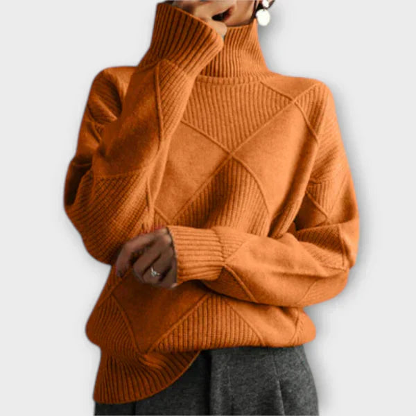 Melanie - Cosy High Neck Sweater