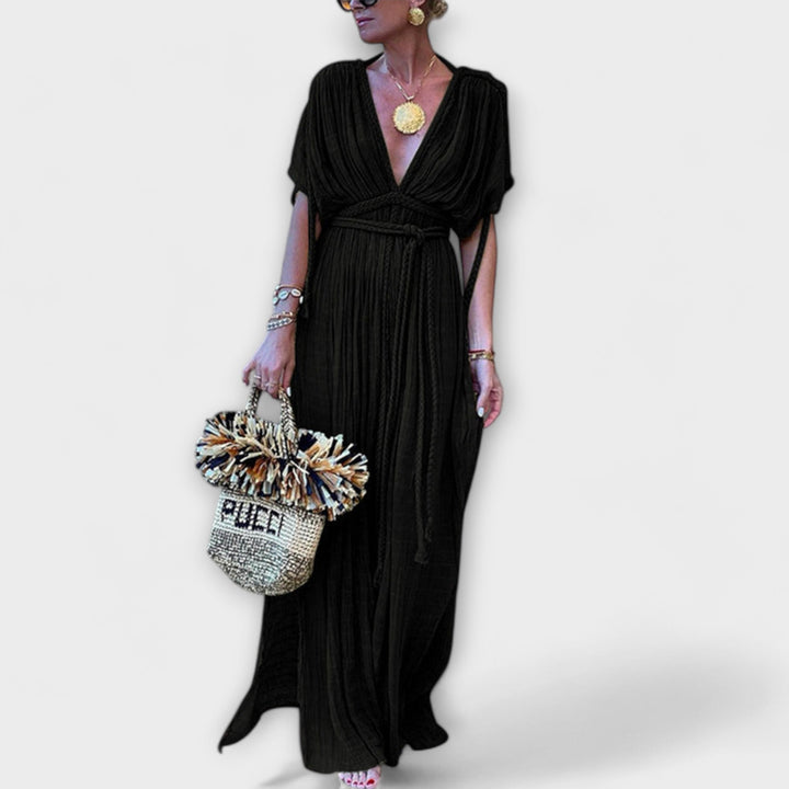 Bruna - Greek Style Maxi Kimono Dress