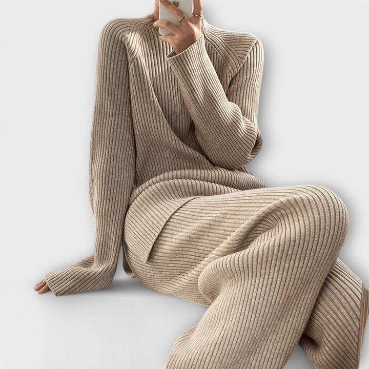 Arthur - Cosy Ribbed Knit 2-Piece Set