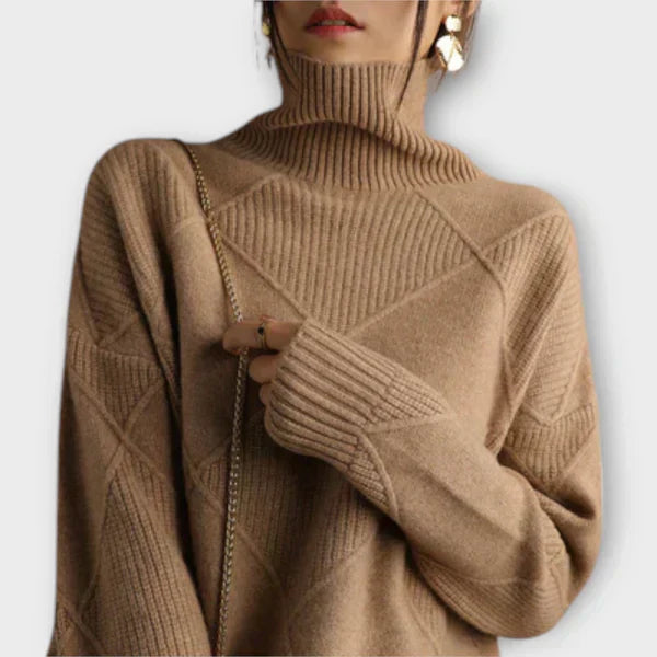 Melanie - Cosy High Neck Sweater