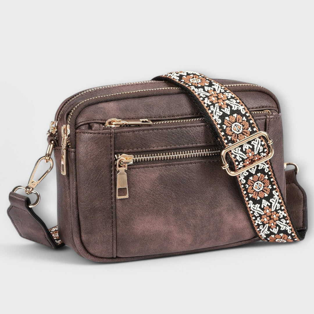 Clara - Vegan leather crossbody bag