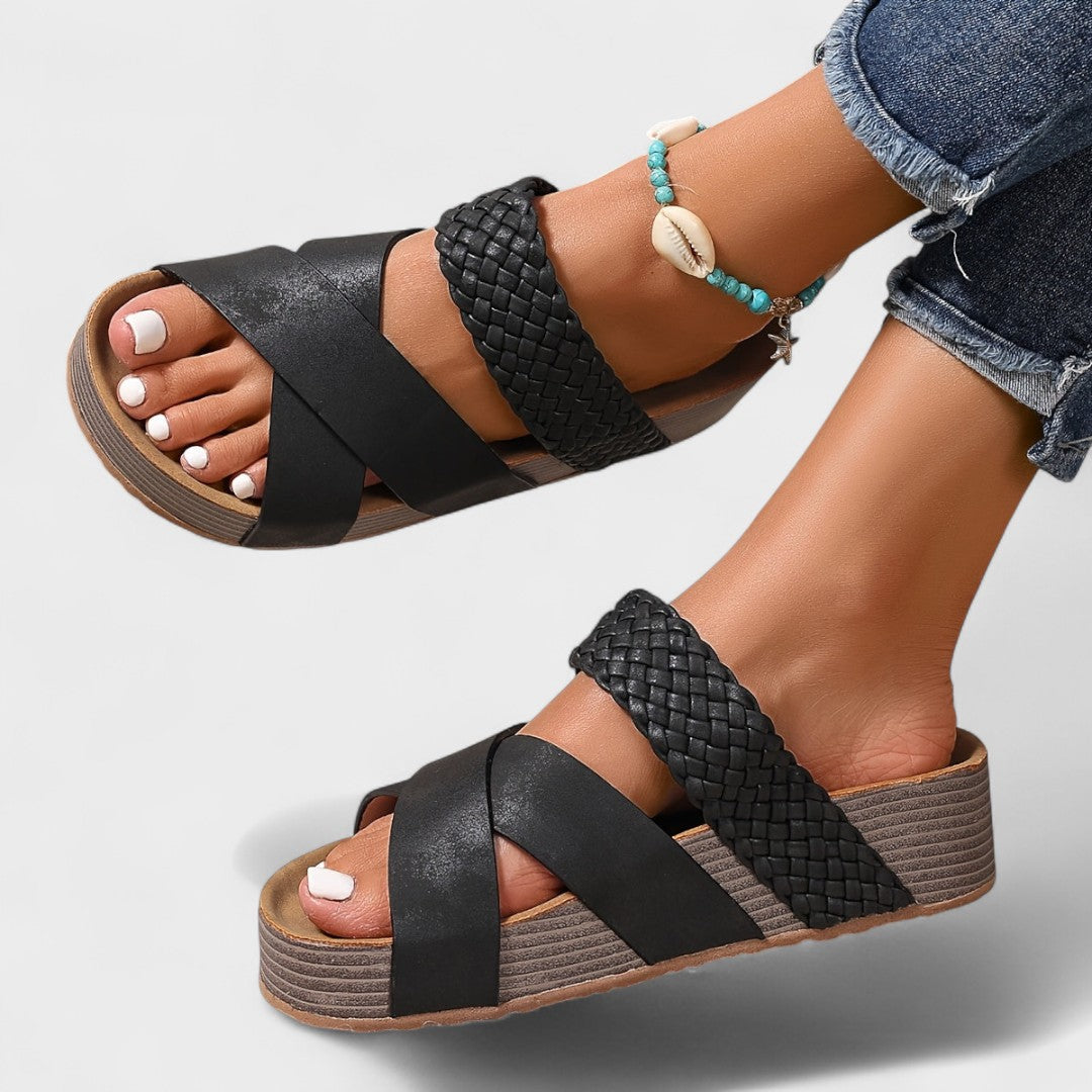 Laura - Orthopaedic Leather Sandals