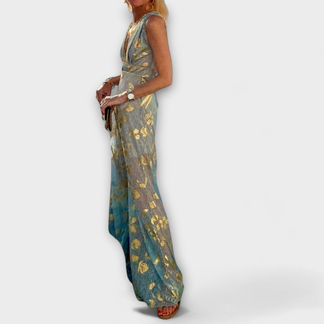 Tatiana - Flowing Dress with V-Neck