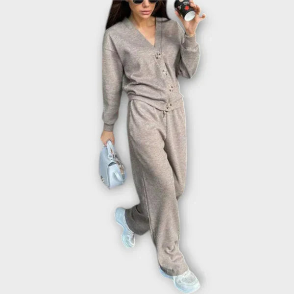 Margaret - Long Sleeve Top and Trousers.