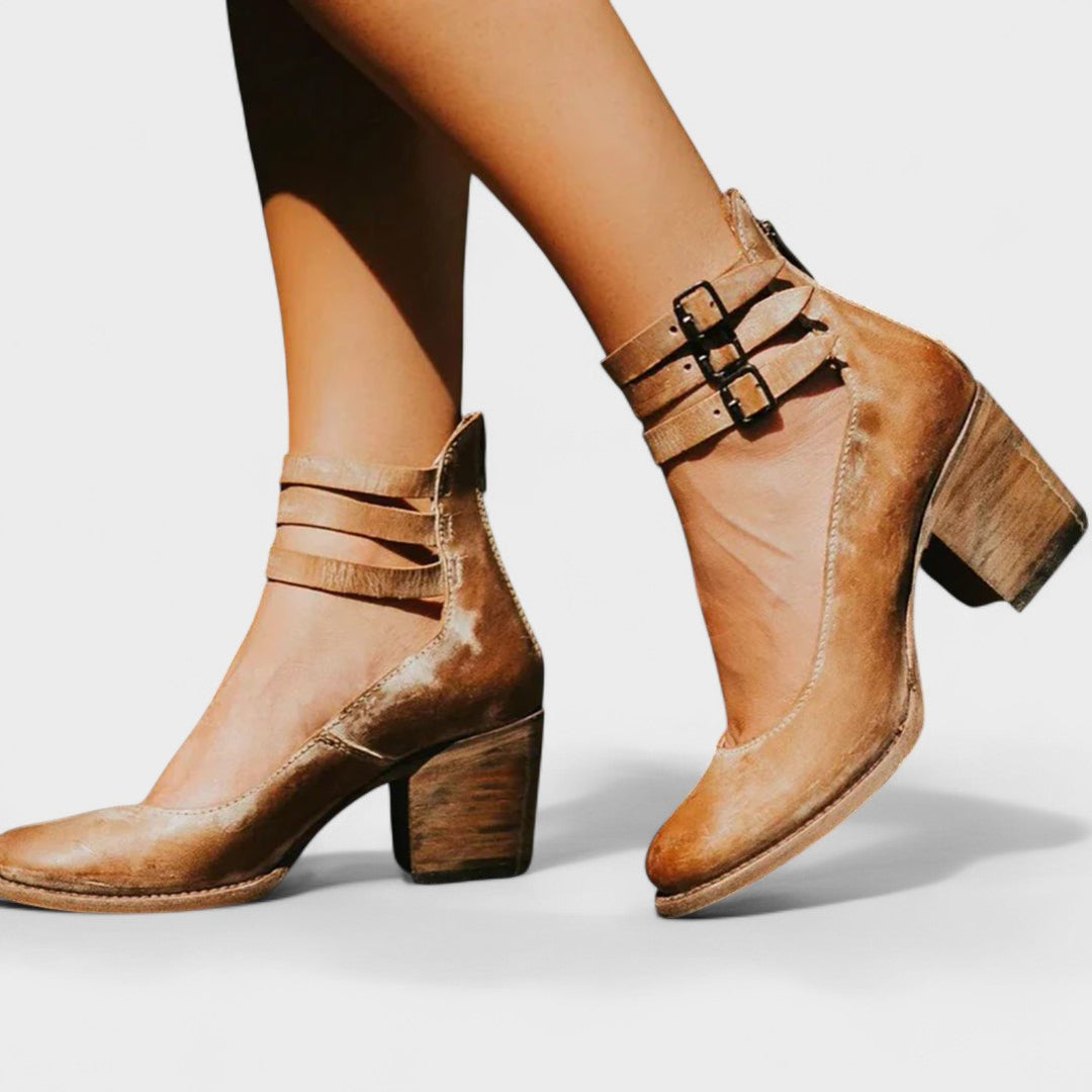 Isabella - Leather Orthopaedic Shoes