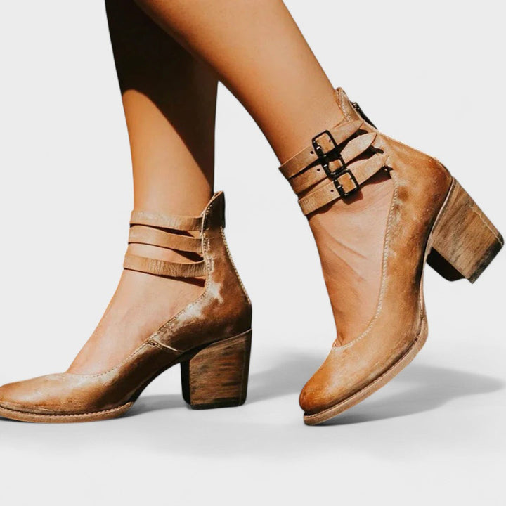 Isabella - Leather Orthopaedic Shoes