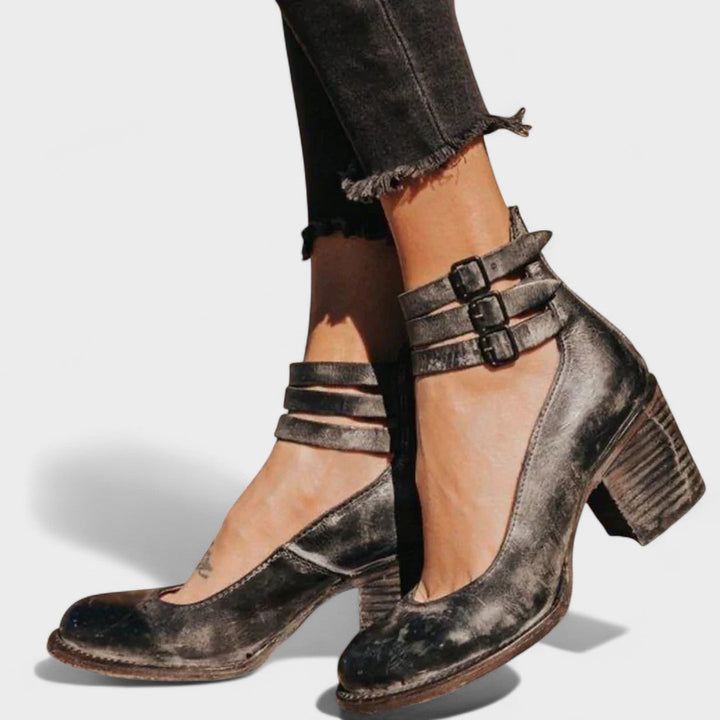 Isabella - Leather Orthopaedic Shoes