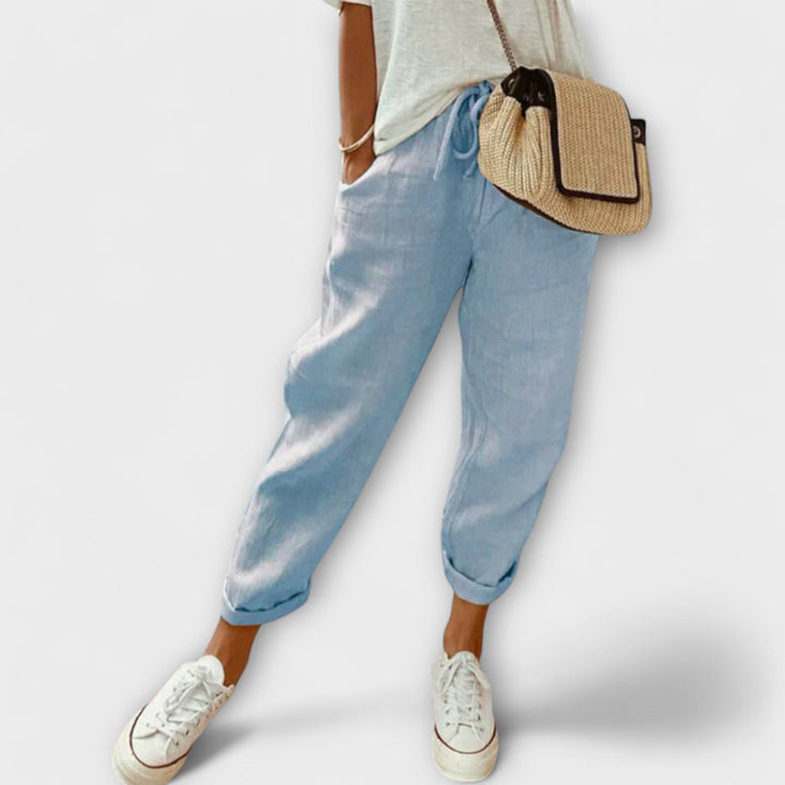 Belle - Elegant and Relaxed Linen Trousers