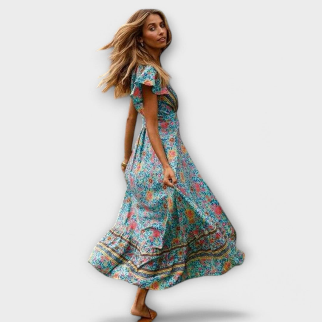 Lara - Boho Maxi Dress