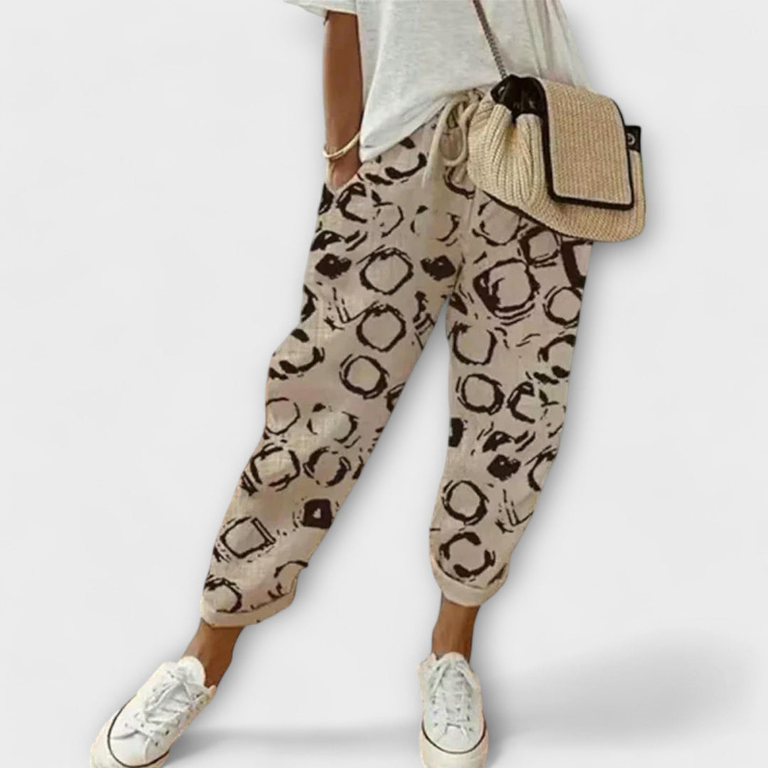 London Mist - Comfortable Linen and Cotton Trousers