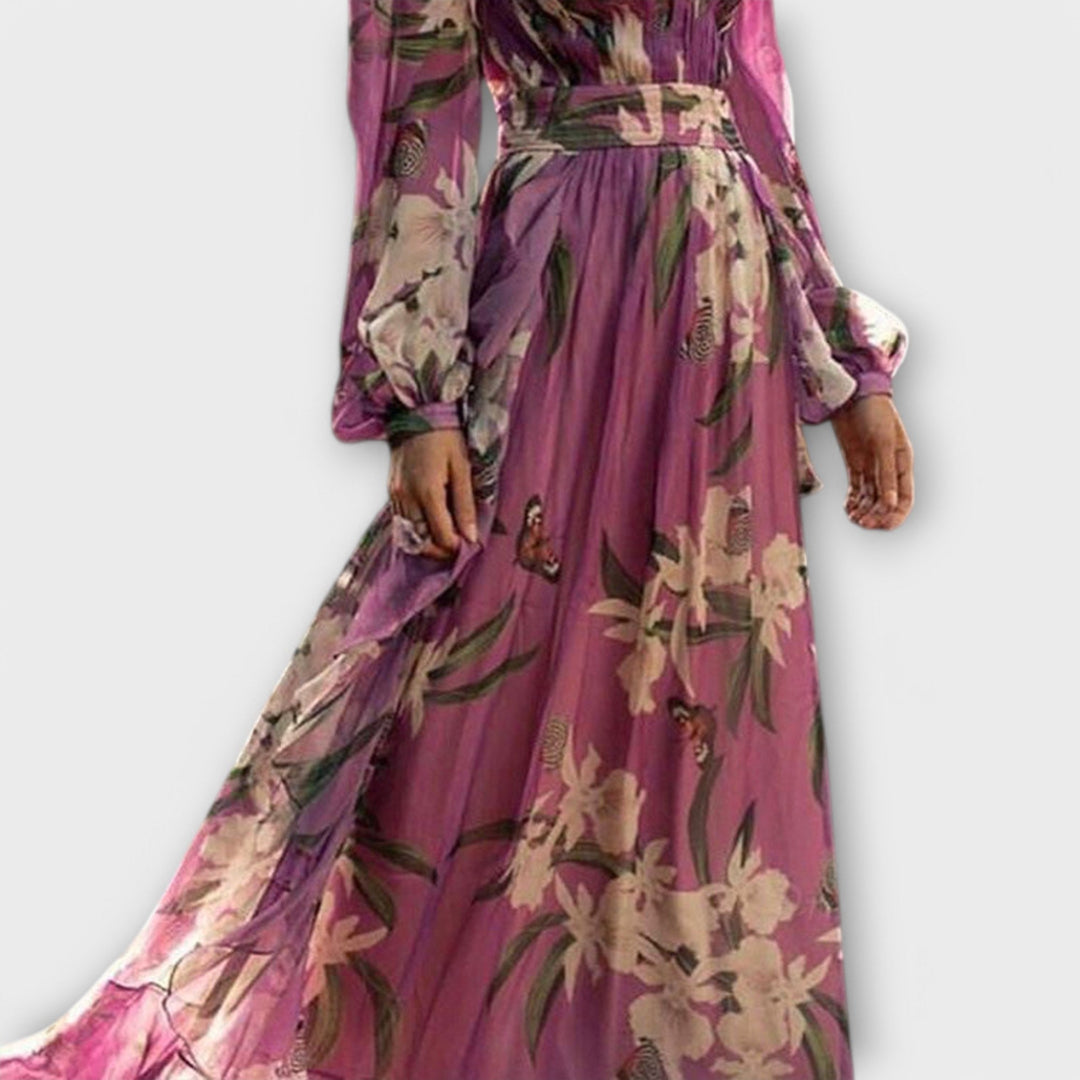 Cláudia - Elegant High-Quality Maxi Dress