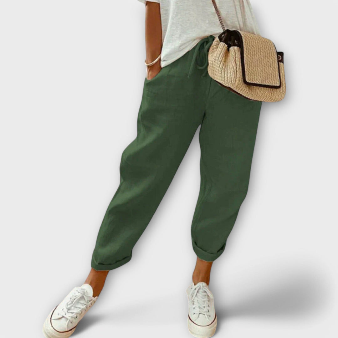 Belle - Elegant and Relaxed Linen Trousers
