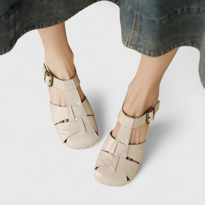 Elizabeth - Elegant Leather Sandals