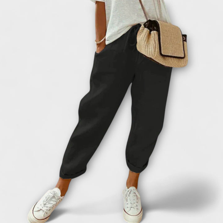 Belle - Elegant and Relaxed Linen Trousers
