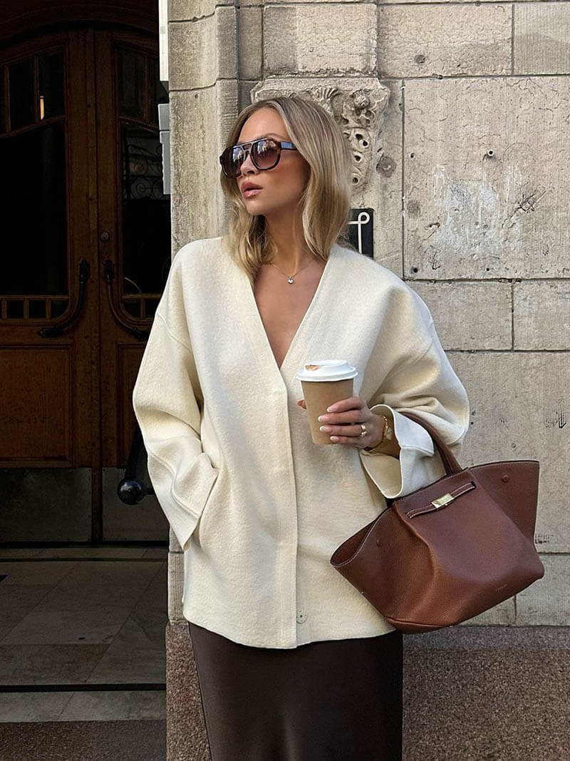 Melanie - Leather Satchel