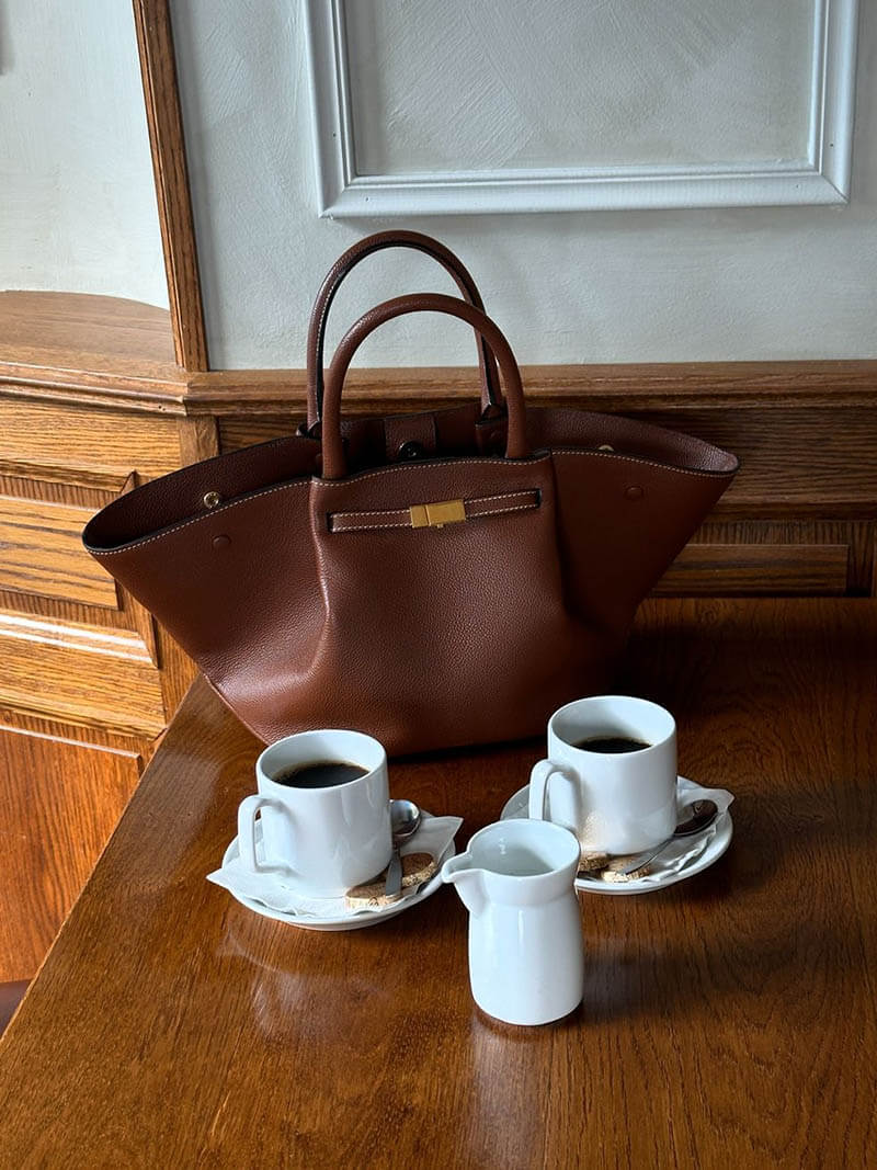 Melanie - Leather Satchel
