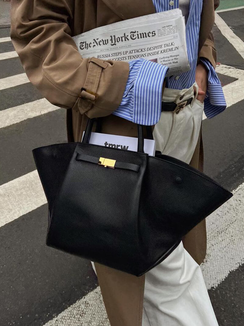 Melanie - Leather Satchel