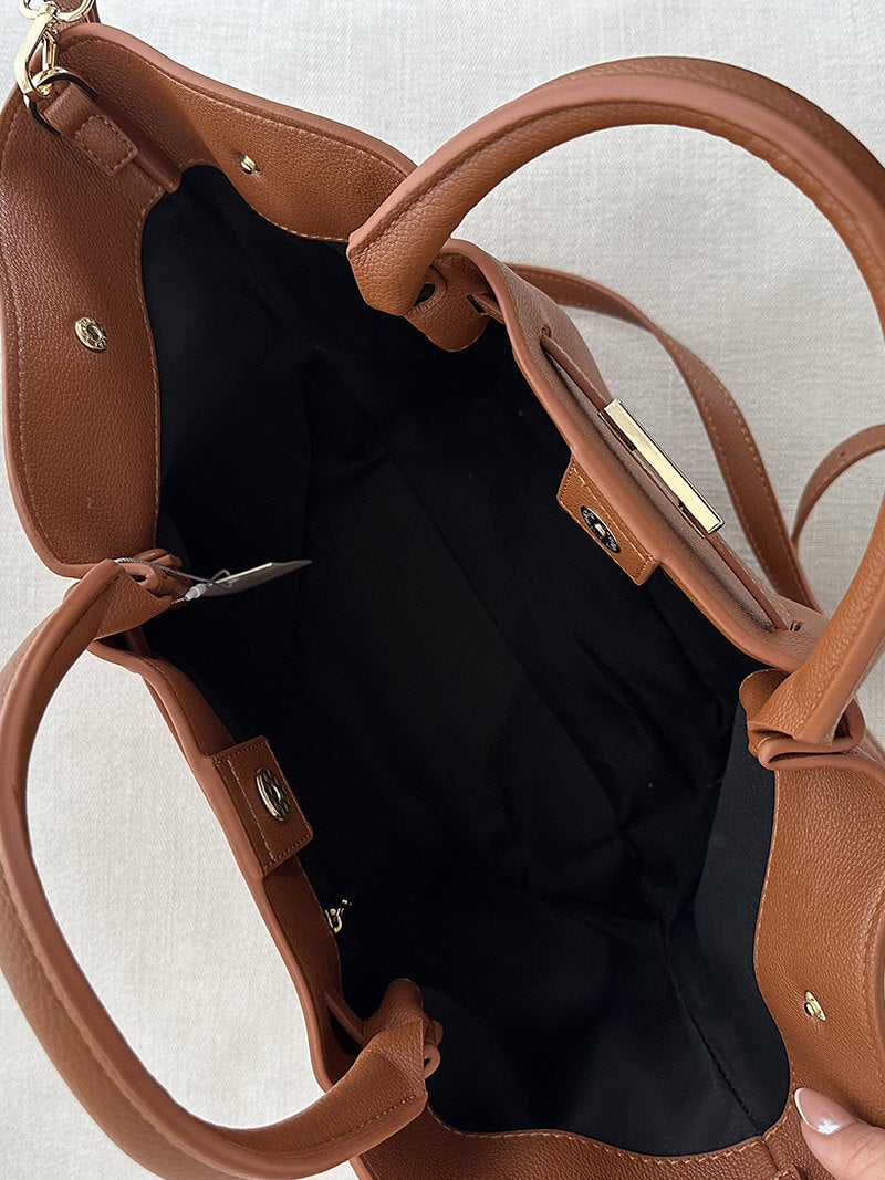 Melanie - Leather Satchel