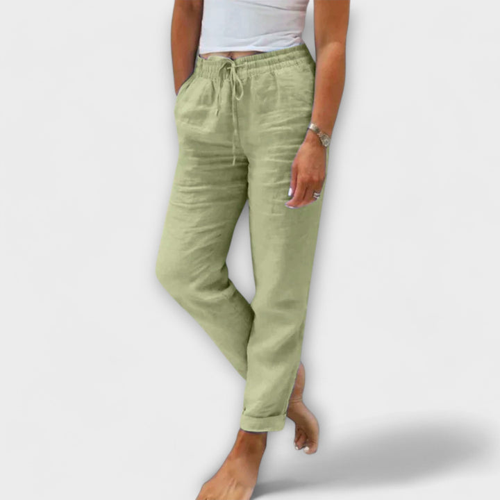 Beatrice - Lightweight Linen Trousers