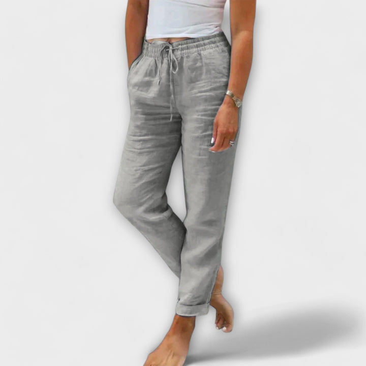 Beatrice - Lightweight Linen Trousers