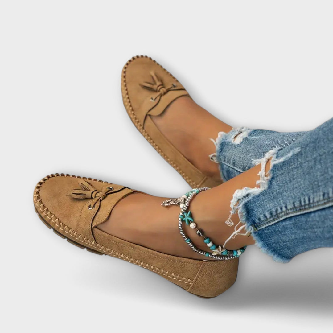 Teresa - Leather Slippers