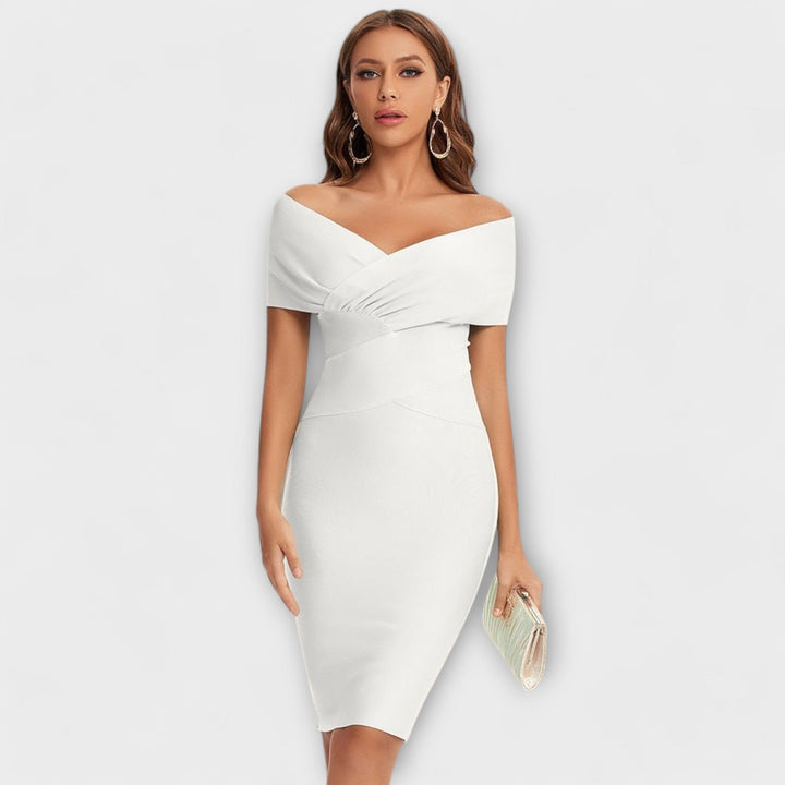 Ofélia - Elegant Dress with V-Neck
