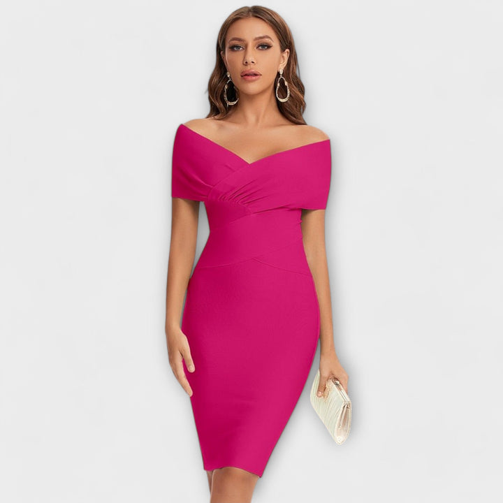 Ofélia - Elegant Dress with V-Neck