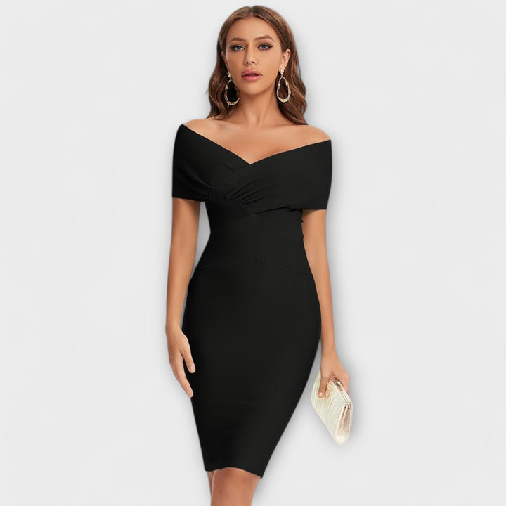 Ofélia - Elegant Dress with V-Neck