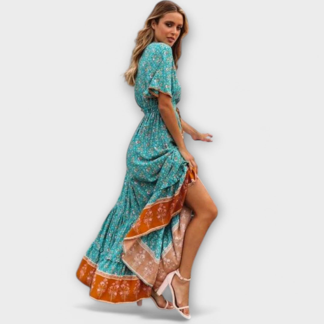 Madalena - Boho Maxi Dress