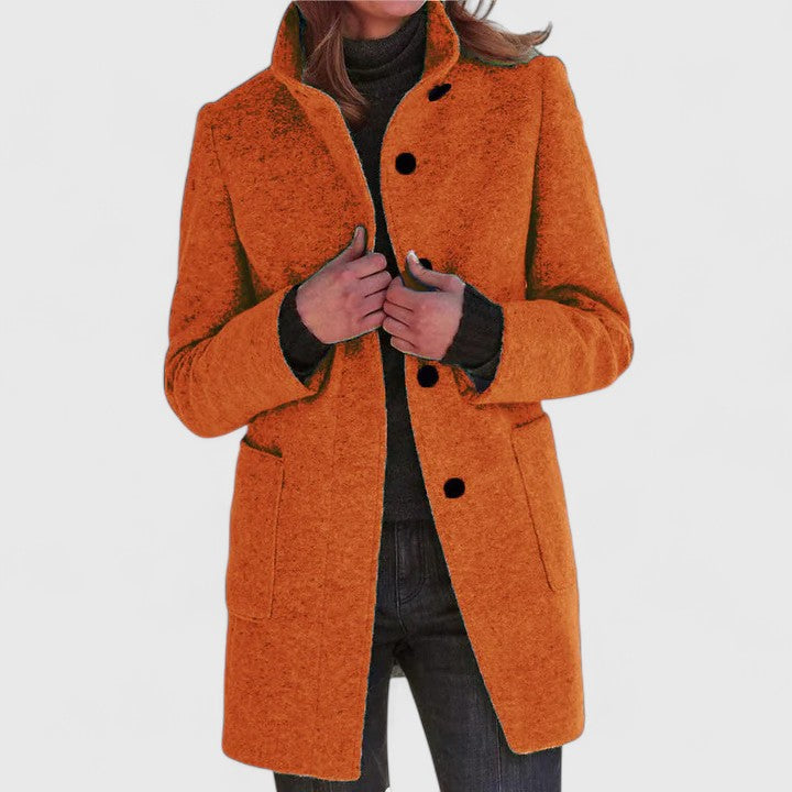 Clara - Classic Wool Blend Coat