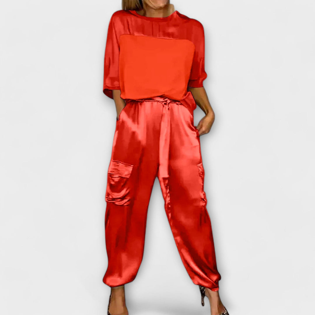 Margaret - 2-Piece Silk Set