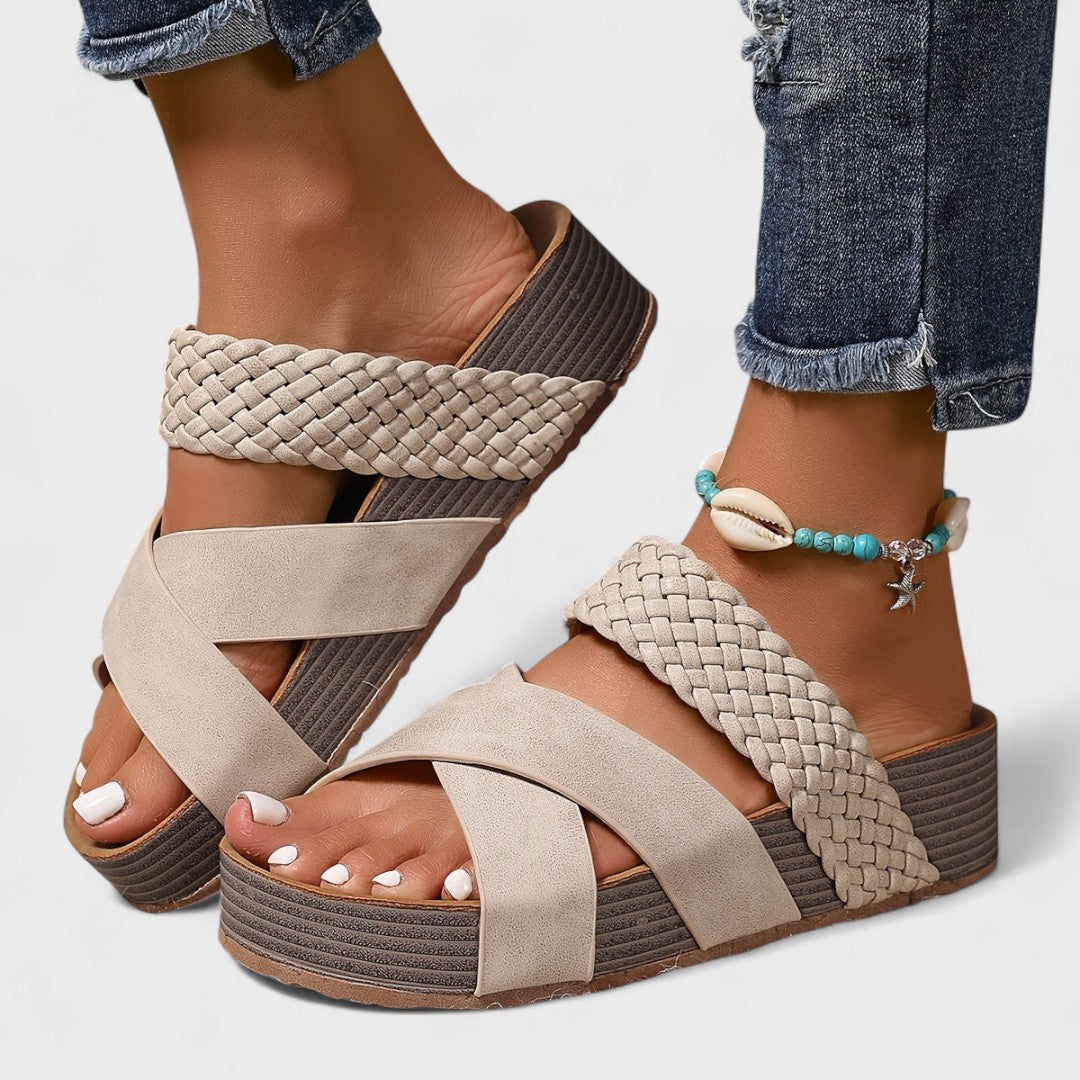 Laura - Orthopaedic Leather Sandals