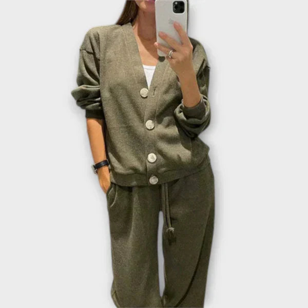Margaret - Long Sleeve Top and Trousers.