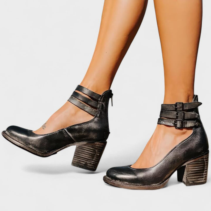 Isabella - Leather Orthopaedic Shoes