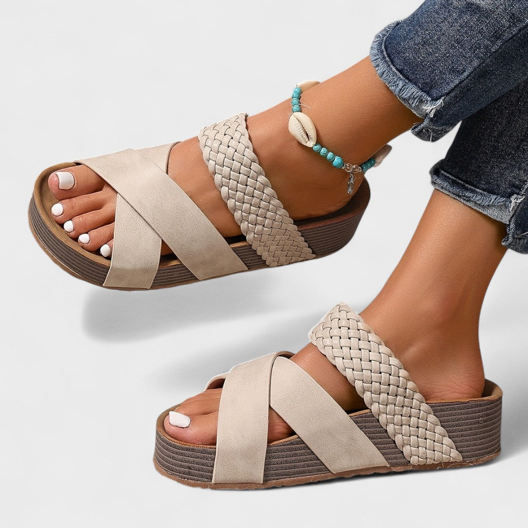 Laura - Orthopaedic Leather Sandals