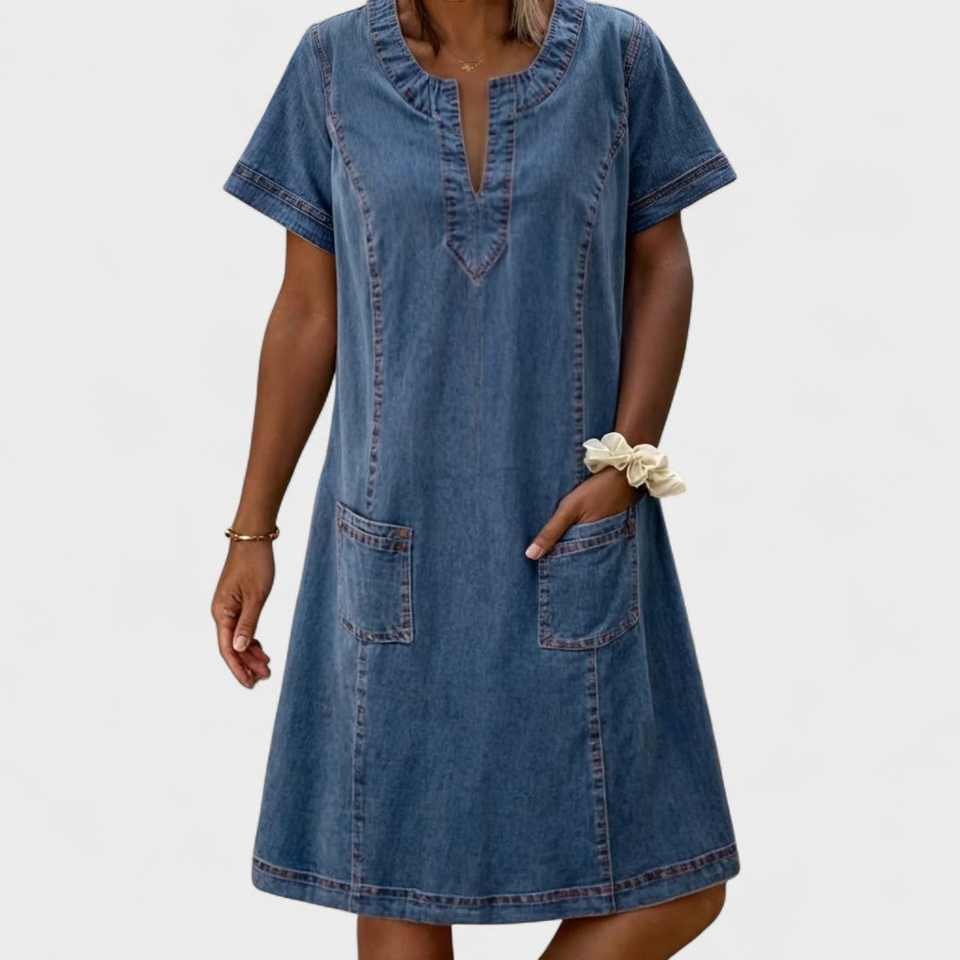 Julia - Soft Denim Dress